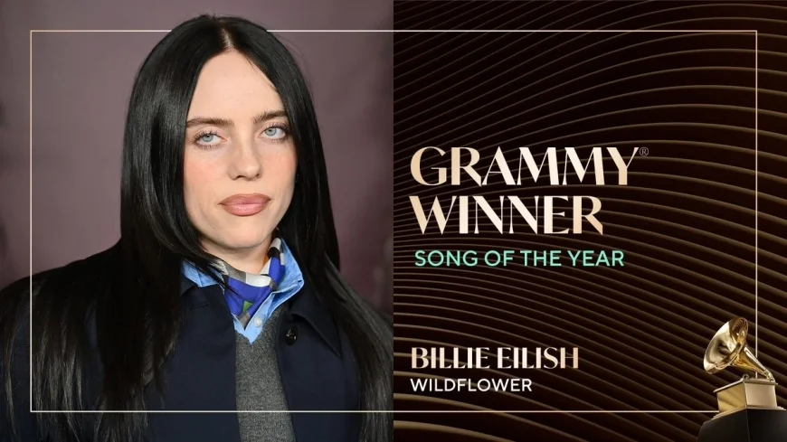 Billie Eilish at the 2026 Grammys: “Wildflower” Wins Song of the Year and Her Speech Turns the Ceremony Into a Flashpoint