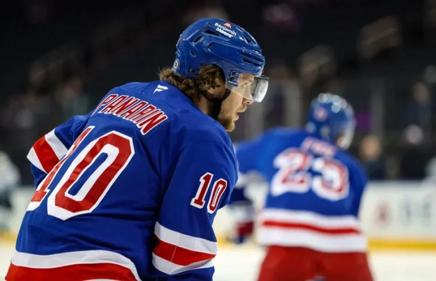 Rangers Coach Updates on Panarin, Awaits Potential Trade