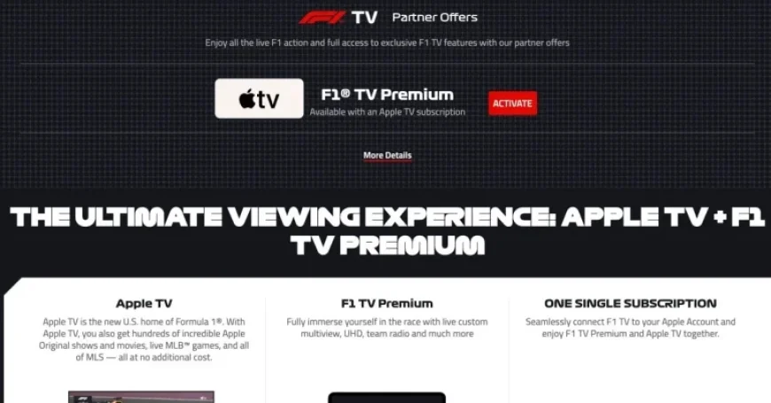 Set Up F1 TV on Apple TV: Easy Access Guide