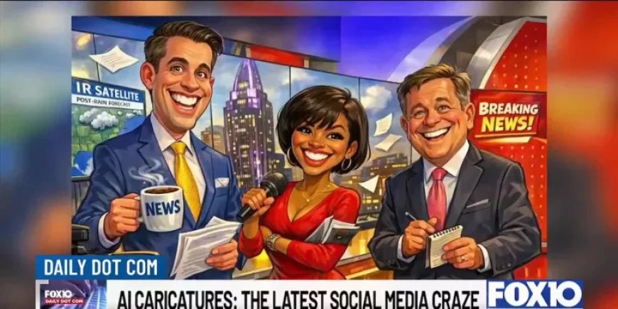 Trending Online: AI-Generated Caricatures Surge in Popularity