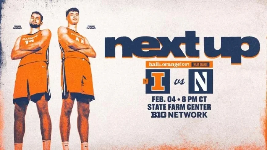 #5 Illini Hosting Orange Out Wednesday Against Northwestern