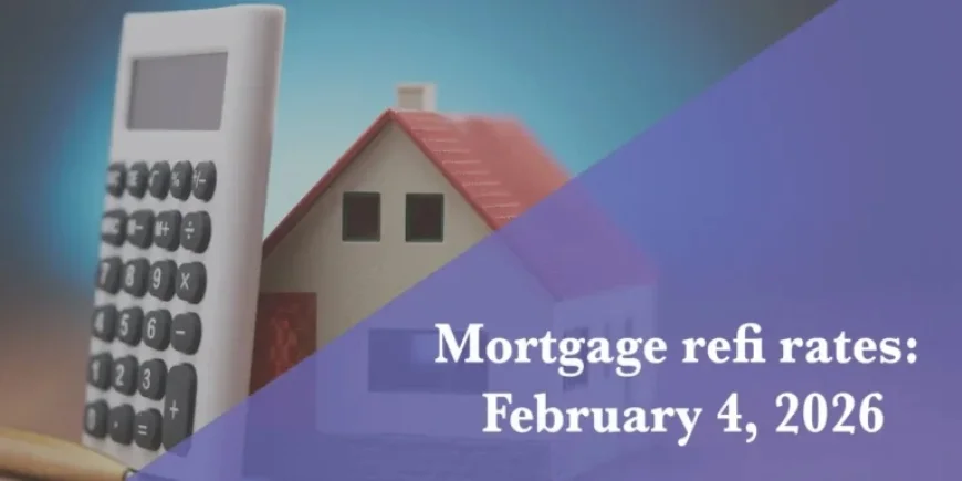 Refinance Mortgage Rates Report for February 4, 2026