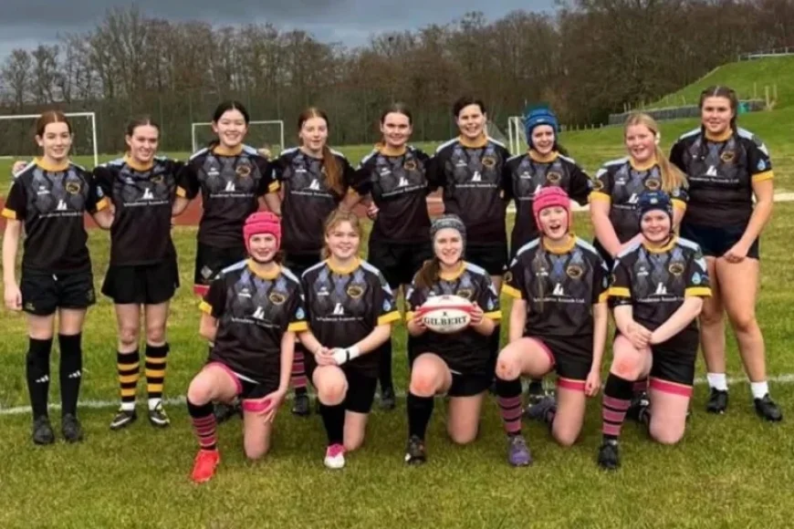 Mid Argyll U15 Girls Triumph in First Cup Rugby Match