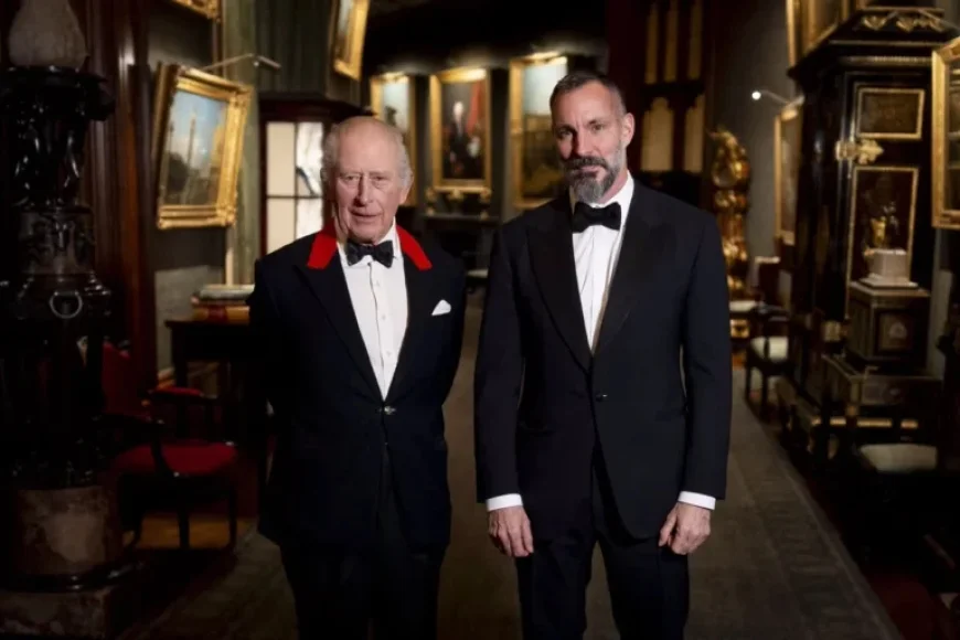 King Celebrates Accession Anniversary with Aga Khan at Windsor Castle Dinner