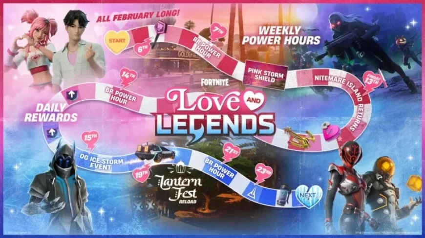 Fortnite Downtime: Love and Legends Event Launch Details