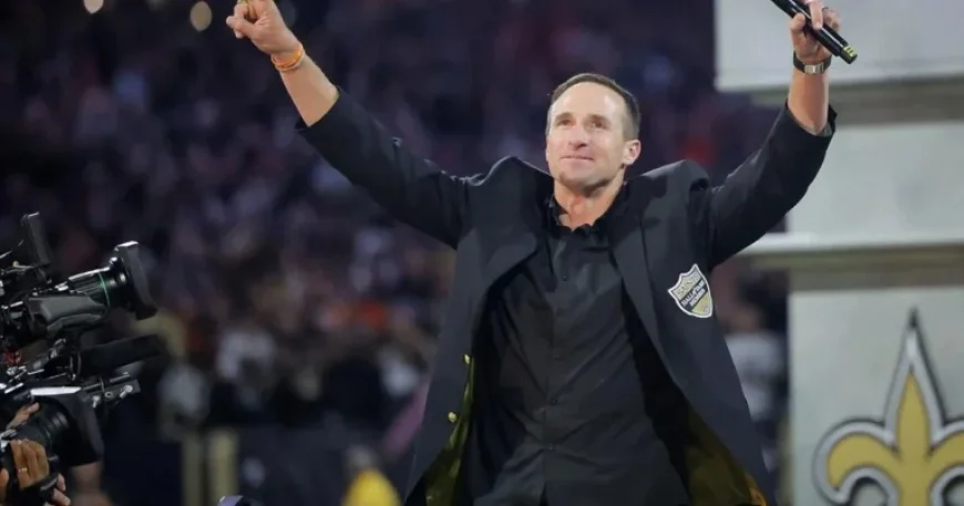 Tyler Shough Celebrates Drew Brees’ Induction into Hall of Fame: ‘He’s the G.O.A.T.’