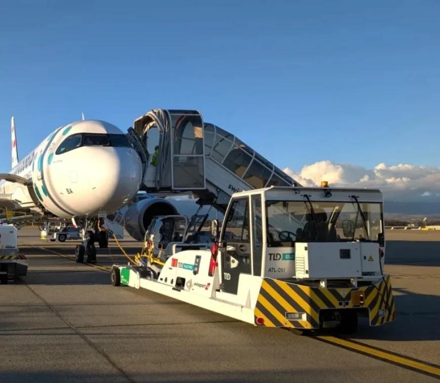 Swissport Achieves First Fully Electric Aircraft Turnaround at Geneva Airport
