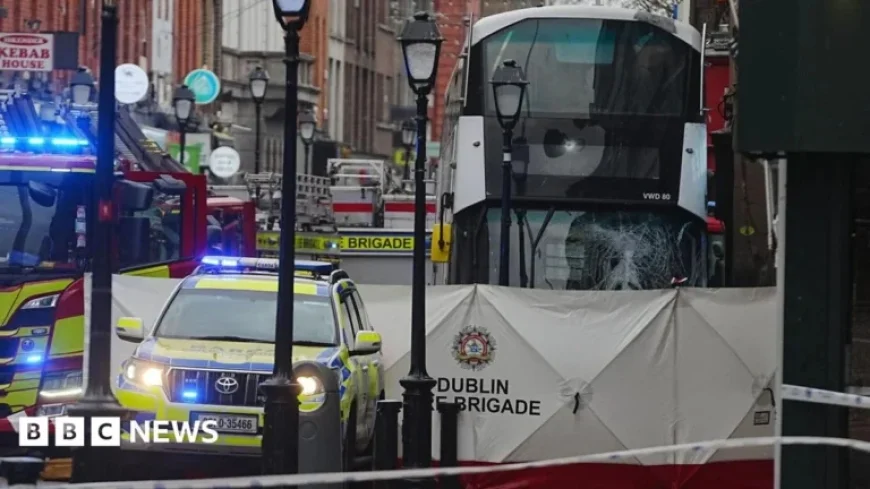 Dublin Bus Crash: One Dead, Three Hospitalized, Confirms Justice Minister