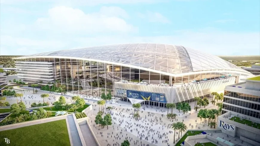 Rays Unveil Proposed Stadium at Hillsborough College Site