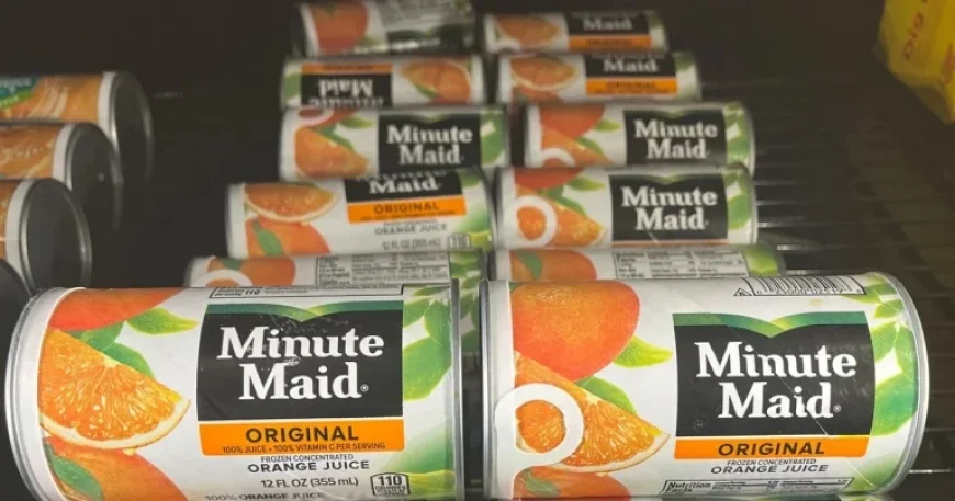 Minute Maid Discontinues Frozen Juice Concentrates Production
