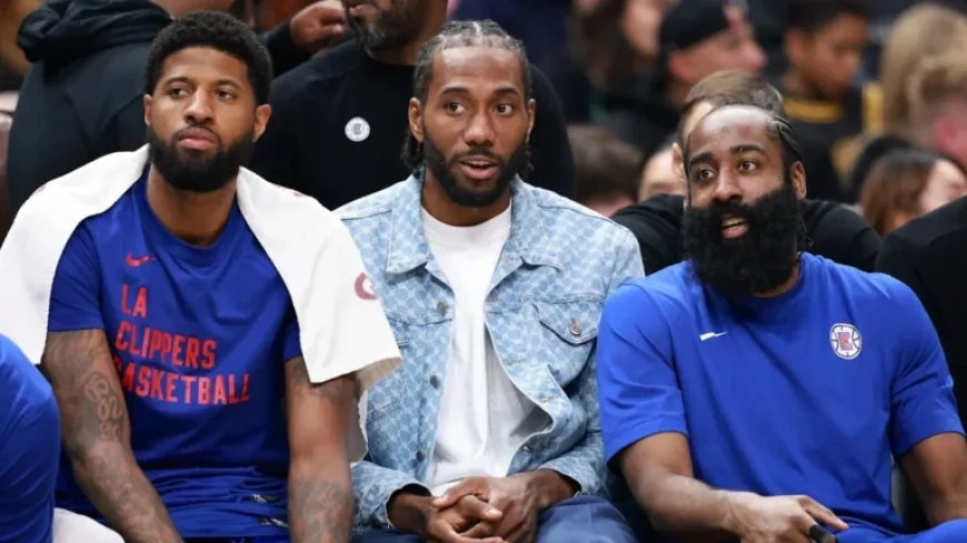 Kawhi Leonard Reacts to Breakup of James Harden, Paul George Trio