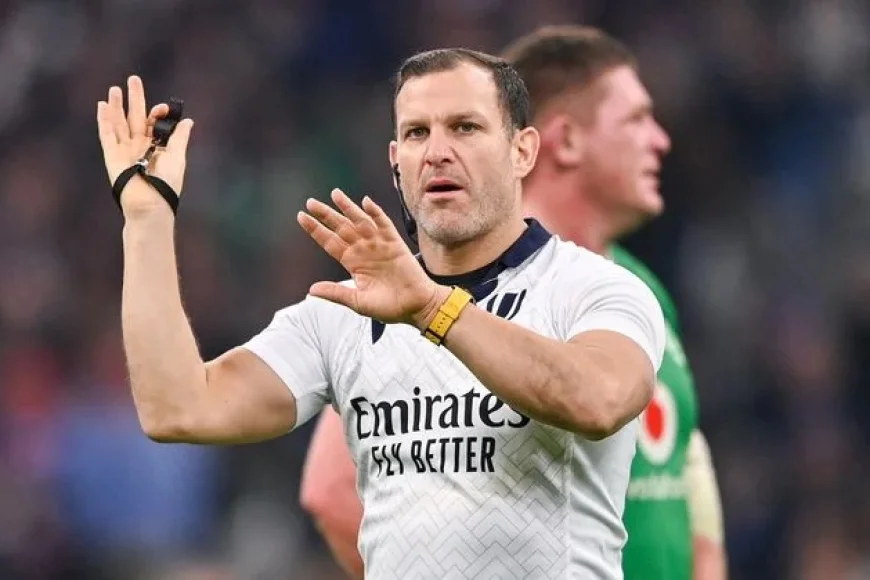 Meet Karl Dickson: Referee for France vs. Ireland Six Nations Match