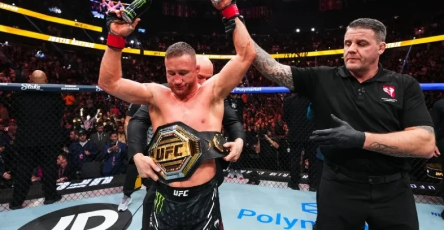 Justin Gaethje Confident in Main Event Bout Against Ilia Topuria at UFC