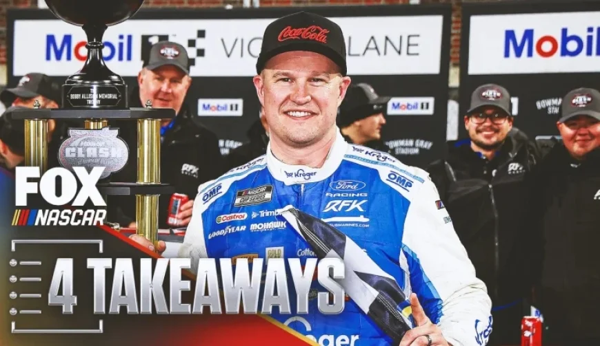 Ryan Preece Shines: Top 4 Insights from NASCAR’s Clash