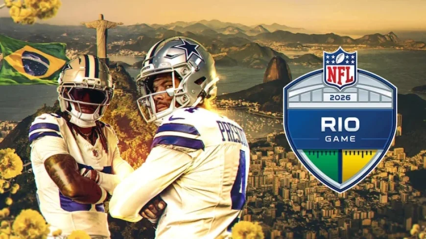 Cowboys Schedule 2026 Regular-Season Game in Brazil
