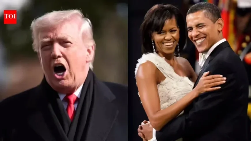 Trump’s AI Video of Obamas as Monkeys Condemned by Democrats as Racist