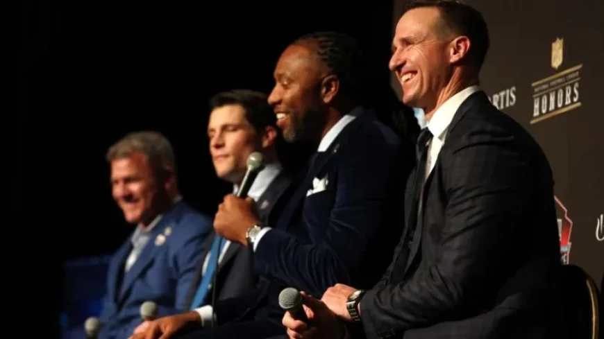 Drew Brees, Larry Fitzgerald Lead Hall of Fame, Bill Belichick Absent
