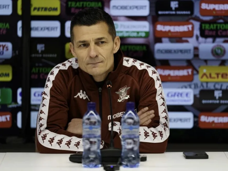 Costel Gâlcă Stays Silent on Rapid’s Title Lead: “Same Message”