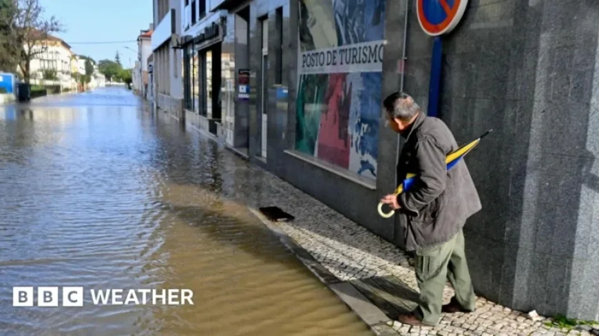 Storm Leonardo Batters Spain and Portugal: Devastating Impact Unfolds