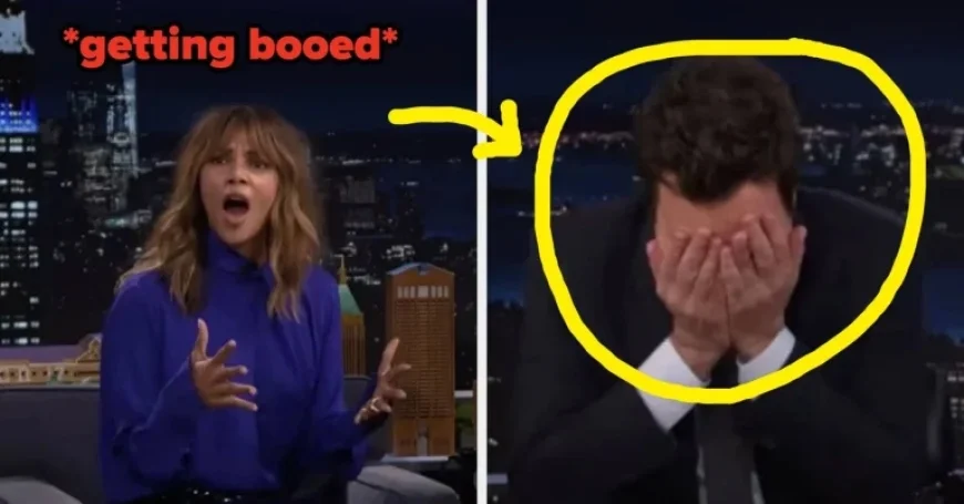 Halle Berry Booed on Jimmy Fallon After Engagement Announcement