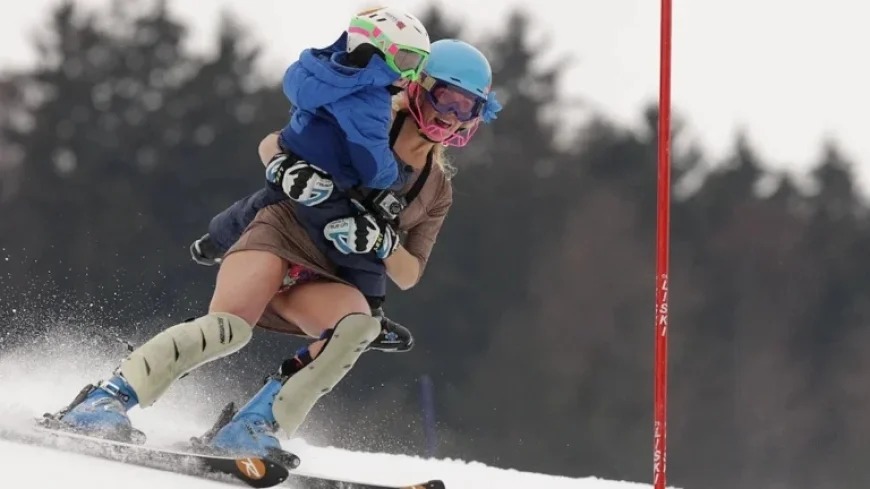 Mexican Mother and Son Compete Together in Historic Winter Olympics Debut