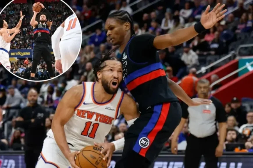 Pistons Halt Knicks’ Winning Streak with Dominant Defensive Performance