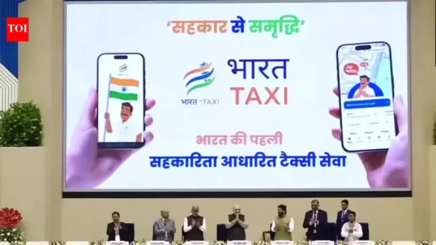 Amit Shah Launches Bharat Taxi, Nationwide Rollout in Three Years