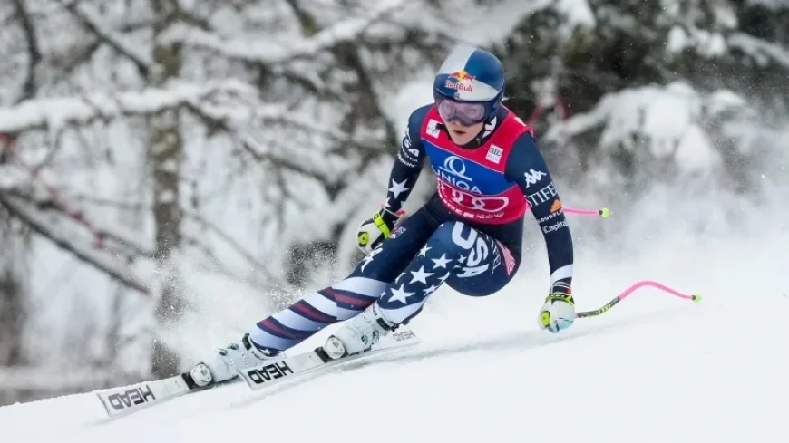 Lindsey Vonn Triumphs in Downhill Training Post-ACL Tear