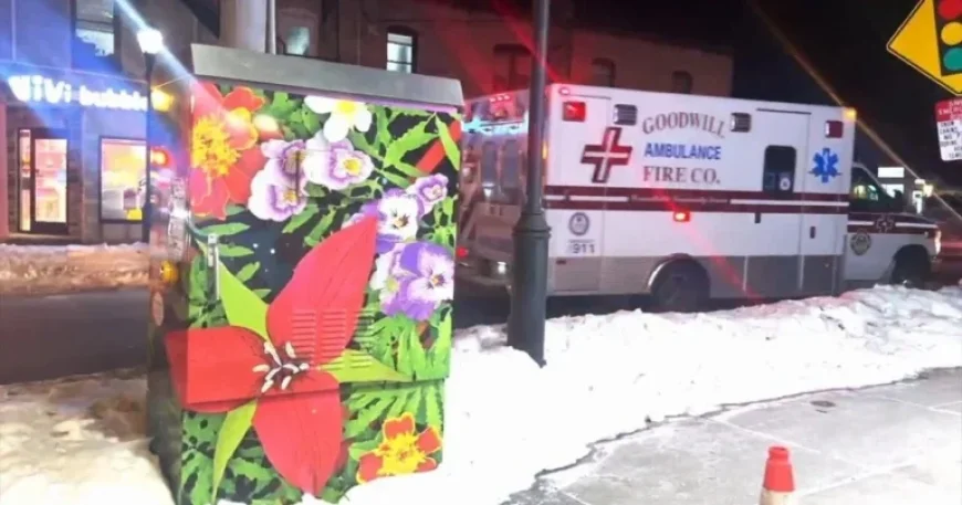 Melting Snow Creates Slippery Sidewalks, Causes Falls