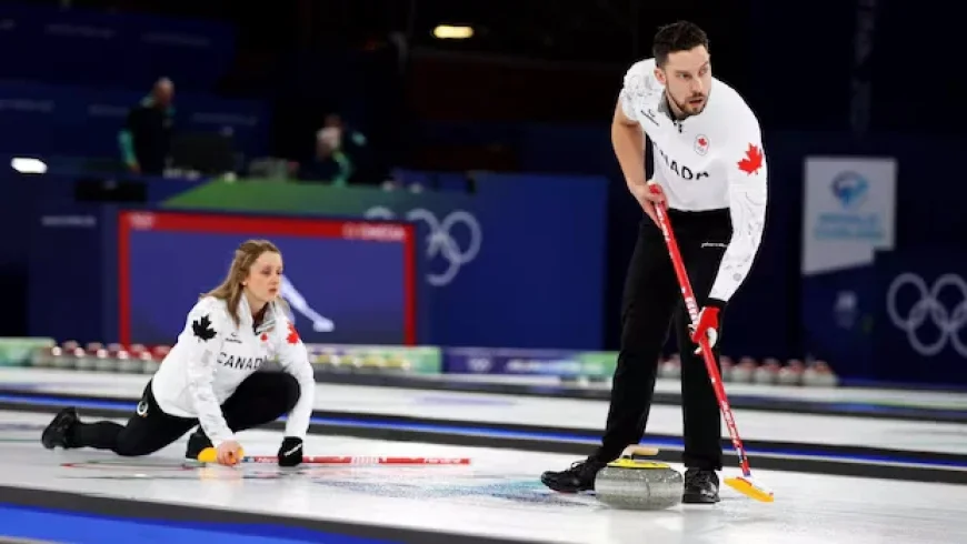 Great Britain Defeats Canadian Mixed Doubles Curling Team at Winter Olympics