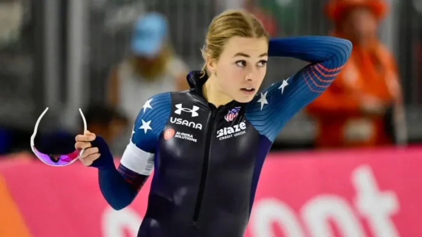 US Speedskater Greta Myers Debuts in Women’s 3000m at Olympics