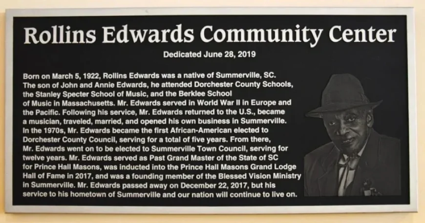 Summerville Celebrates the Legacy of Rollins Edwards