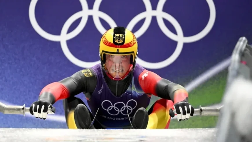 Olympic Gold Hopeful from Germany Stumbles at the Start