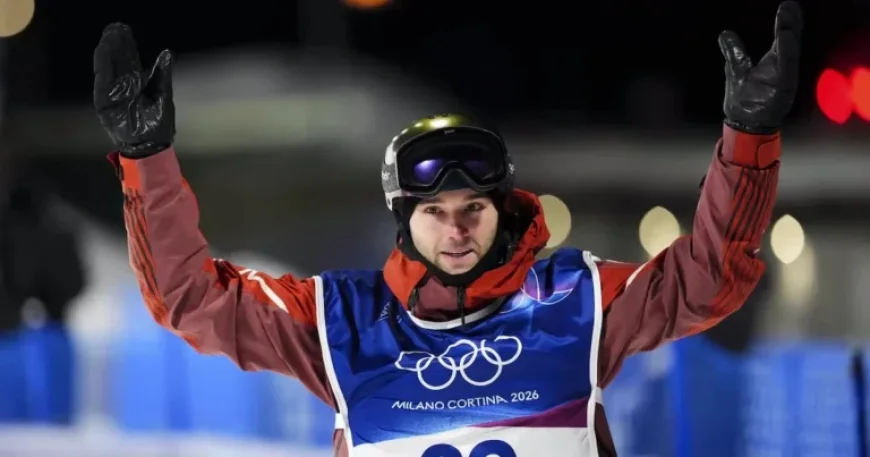 Canadian Snowboarder Jobin Excels to Reach Olympic Big Air Final