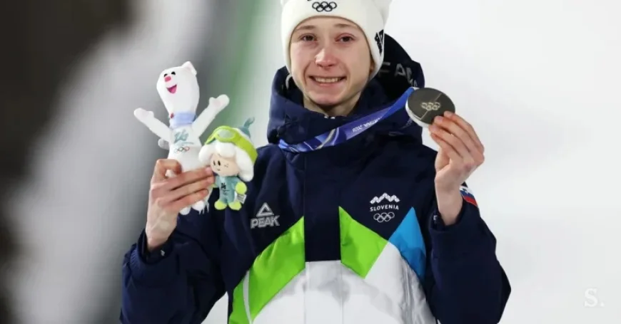 Nika Prevc Secures Olympic Silver After Intense Battle