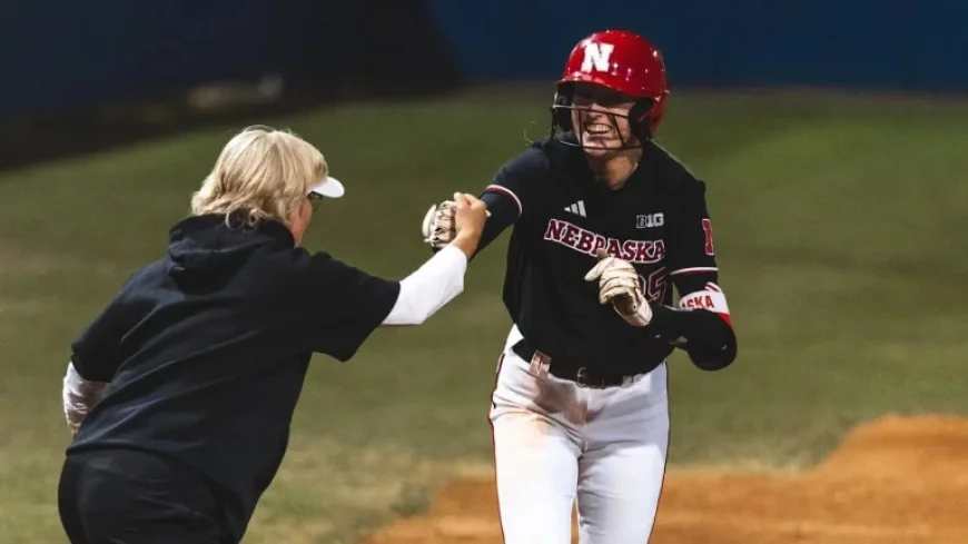 Nebraska Softball Rookies Excel in Opening Day Split