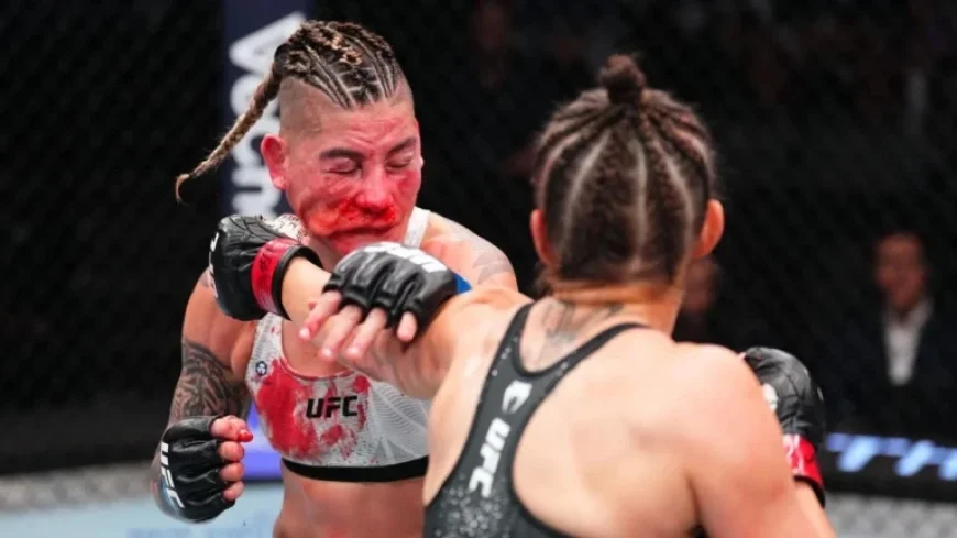 Amanda Nunes Coaches Priscila Pedrita in UFC Vegas 113 Opener Loss