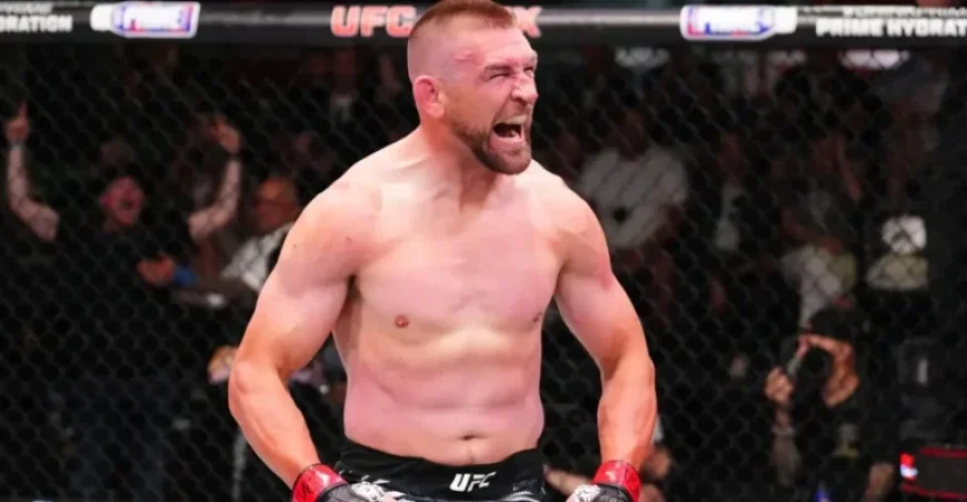 Dustin Jacoby Delivers Brutal Finish at UFC Vegas 113, Overcoming Referee Decision
