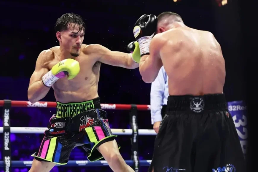 Brandon Figueroa Captures WBA Featherweight Title with Dramatic Final-Round KO