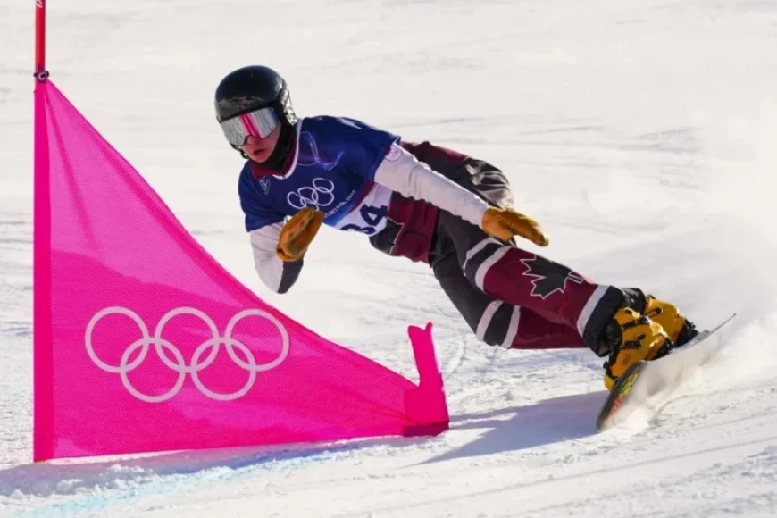 Snowboarding: Gaudet Reaches Giant Slalom Quarterfinals, Moisan Eliminated