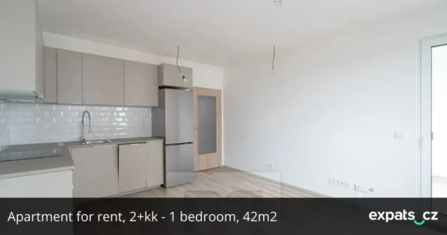 Prague Apartment for Rent: Modern 42m², 1-Bedroom on Fabiánové Street