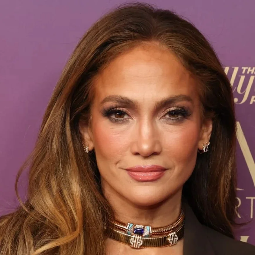 Jennifer Lopez Stuns Beverly Hills in Silk Nightgown