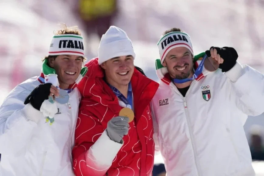 Swiss Skier Wins Milan’s First Gold on Debut Attempt