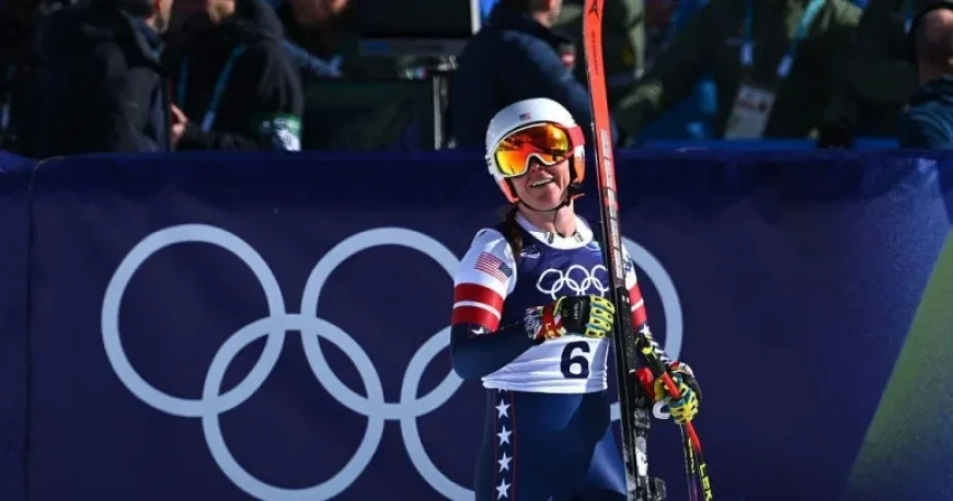 Breezy Johnson Secures USA’s First Gold at 2026 Winter Olympics Downhill