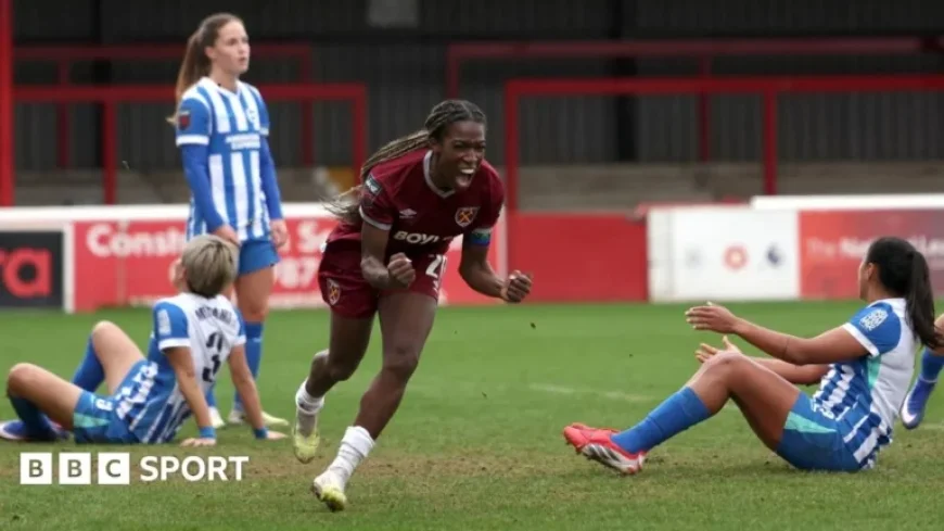 Asseyi’s Late Goal Seals West Ham’s 3-2 Upset Over Brighton