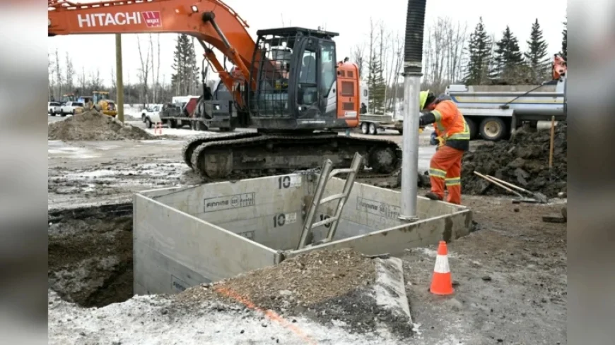 Fort St. John Successfully Repairs City Water Main Pipeline