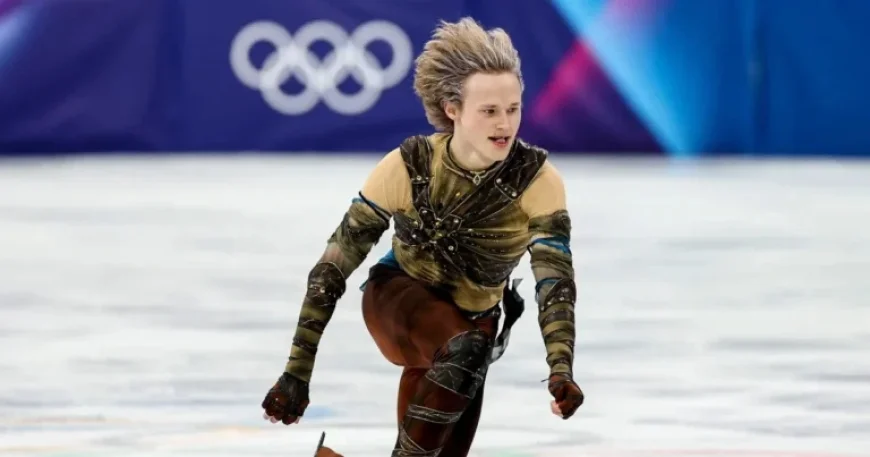 Ilia Malinin Shines in Olympic Debut, Secures Second Place