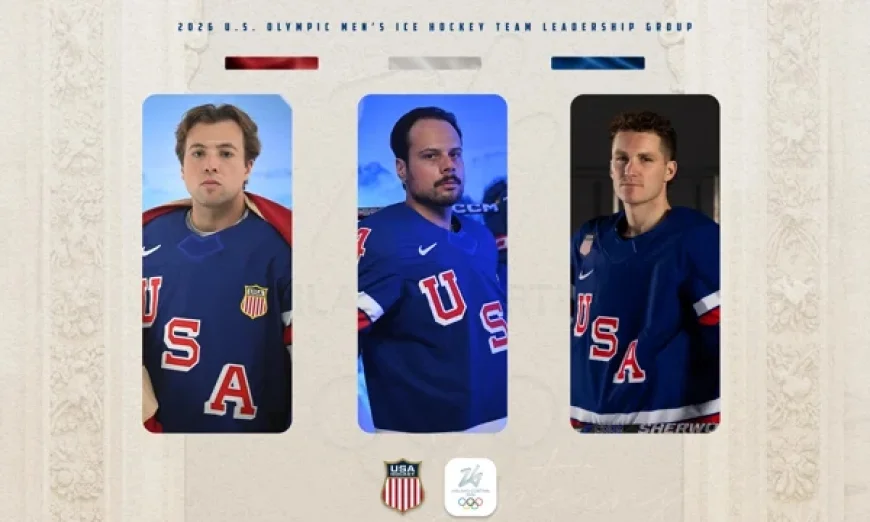 Auston Matthews Captains 2026 U.S. Olympic Men’s Ice Hockey Team
