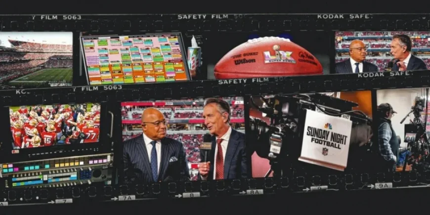 NBC’s Collinsworth, Tirico Gear Up for Super Bowl 60 Broadcast