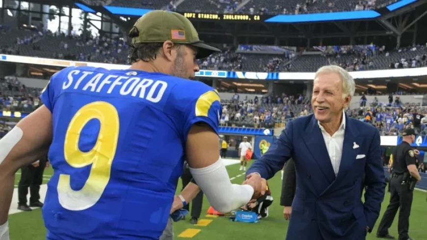 Rams Owner Stan Kroenke Celebrates Matthew Stafford’s Recent Honor